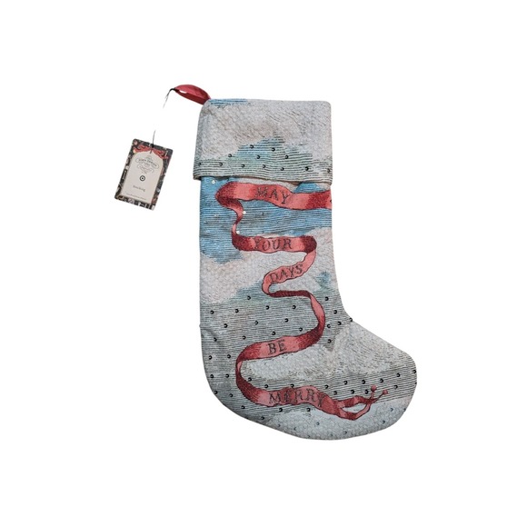 Target/John Derian Other - NEW John Derian Target 2025 May Your Days Be Merry Christmas Stocking Sold Out!